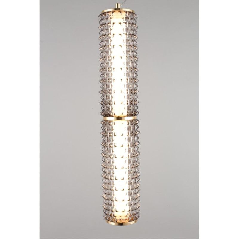Подвесной светильник 15*105-210 см, 1*LED, 29W, 3000K, Aployt Ozann APL.331.16.29, золотой