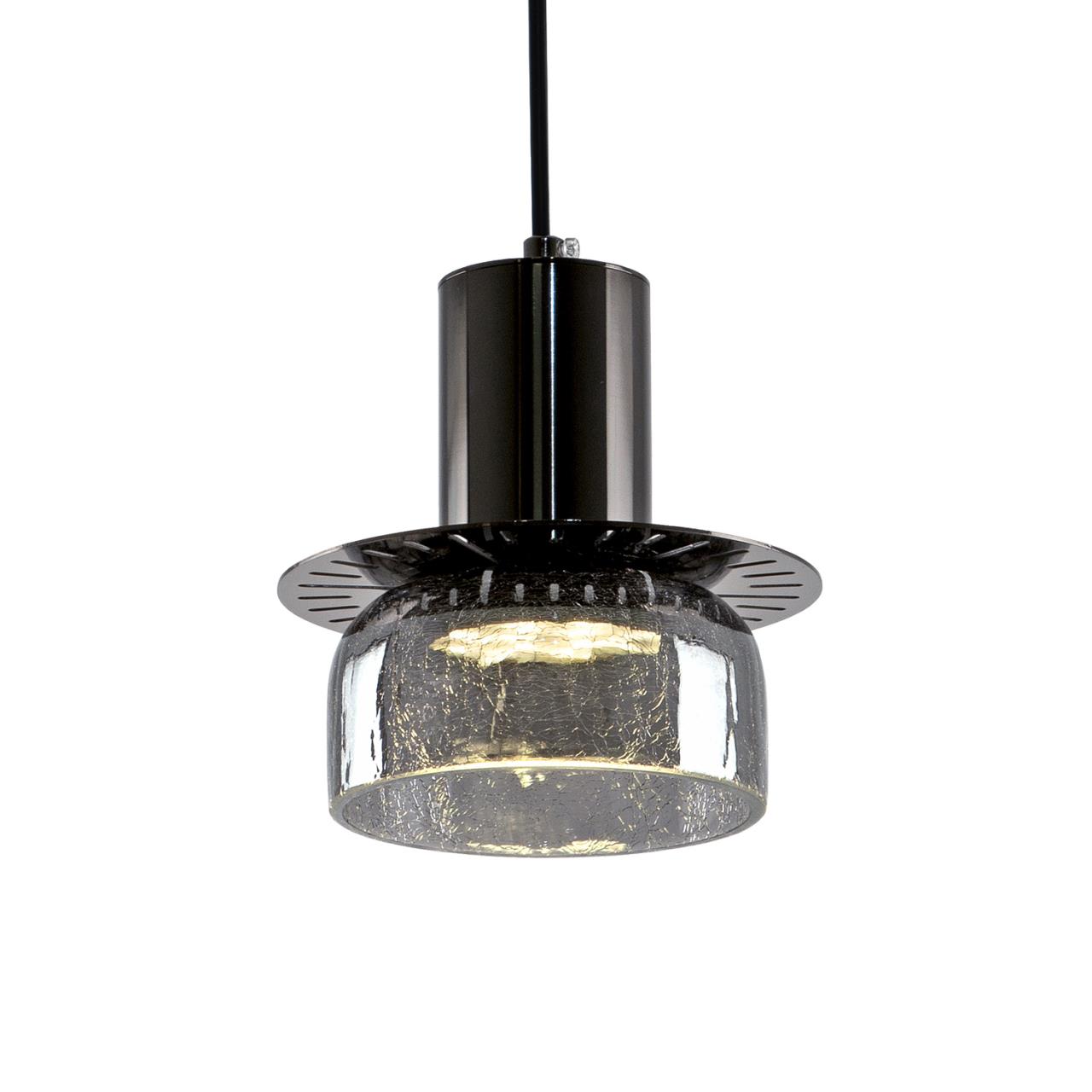 Подвесной светильник 9x12x17,5см, LED, 10Вт, 3000 / 6500К, Modelux MS.1411.120 BK Черный
