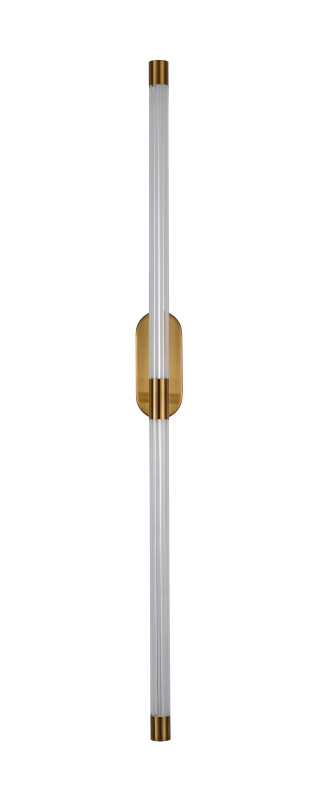 Бра 9*6*84 см, LED, 24W, 4000K Zortes Lorano ZRS.1778.24, золото матовое