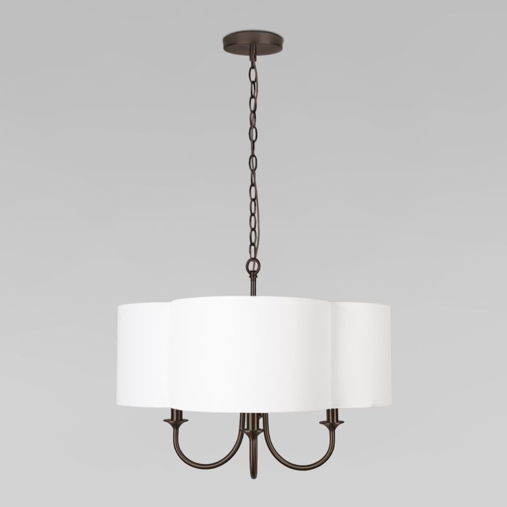 Подвесная люстра 59 см, Loft IT Silence 10303P Copper black, черный