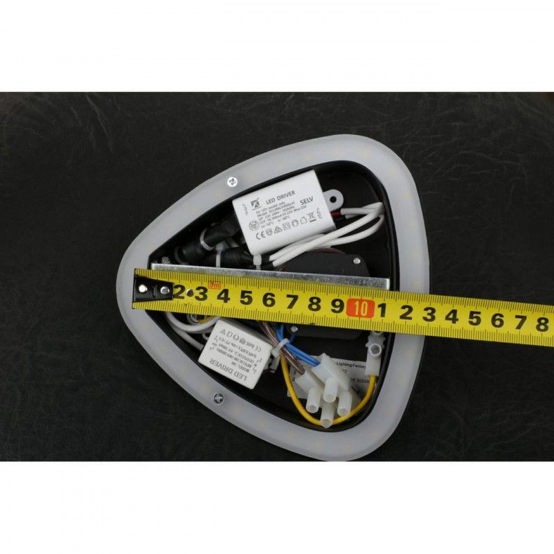 Бра 8*15,5*15 см 9W, K, Omnilux Omnilux 208 OML-20821-02, черный