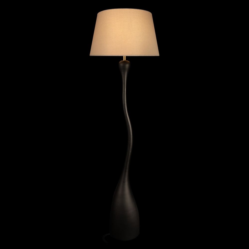 Торшер 170 см, Loft IT Ariadne 10571F Black, черный