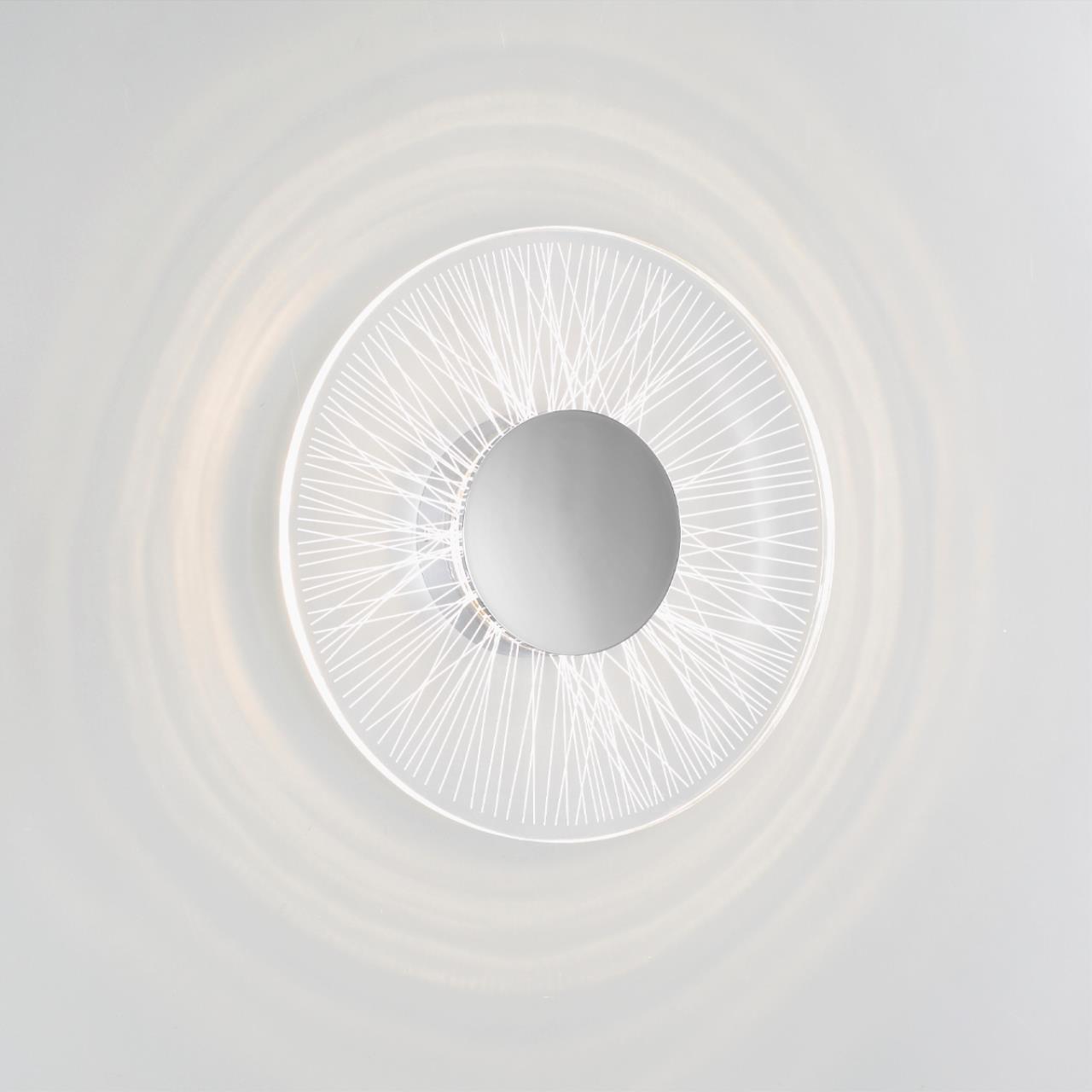 Бра 30*5 см, 9W, 3000K полированный хром Odeon Light Solaris 6628/9WL