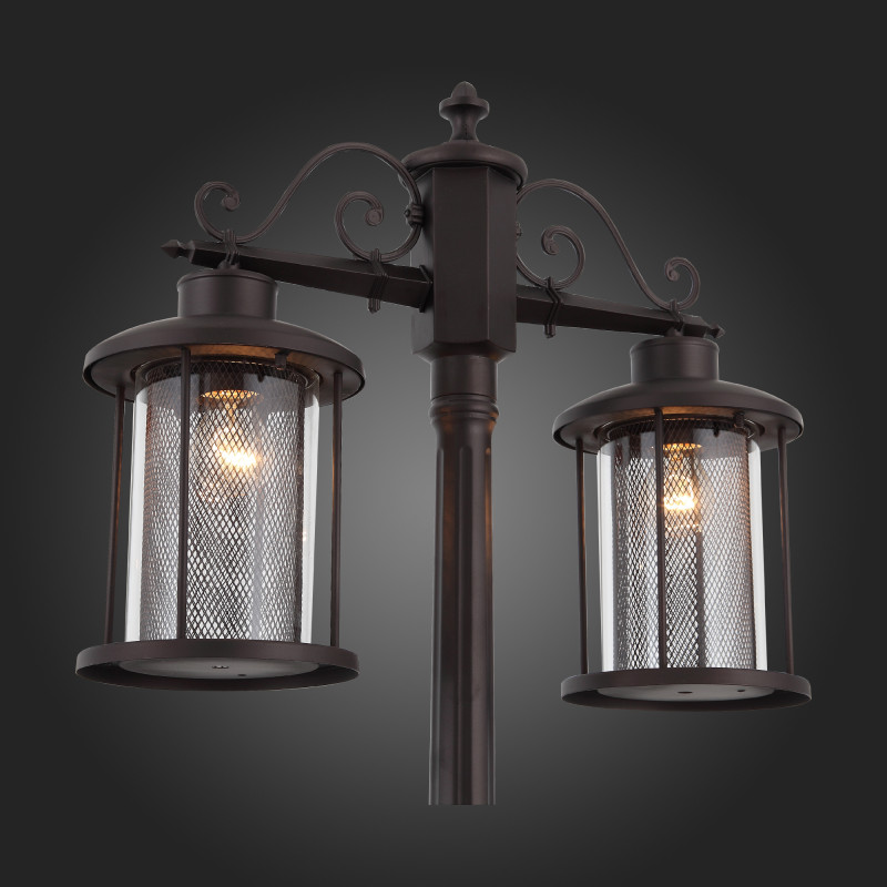 Светильник уличный наземный 53 см, ST LUCE LASTERO SL080.425.02 Темный кофе