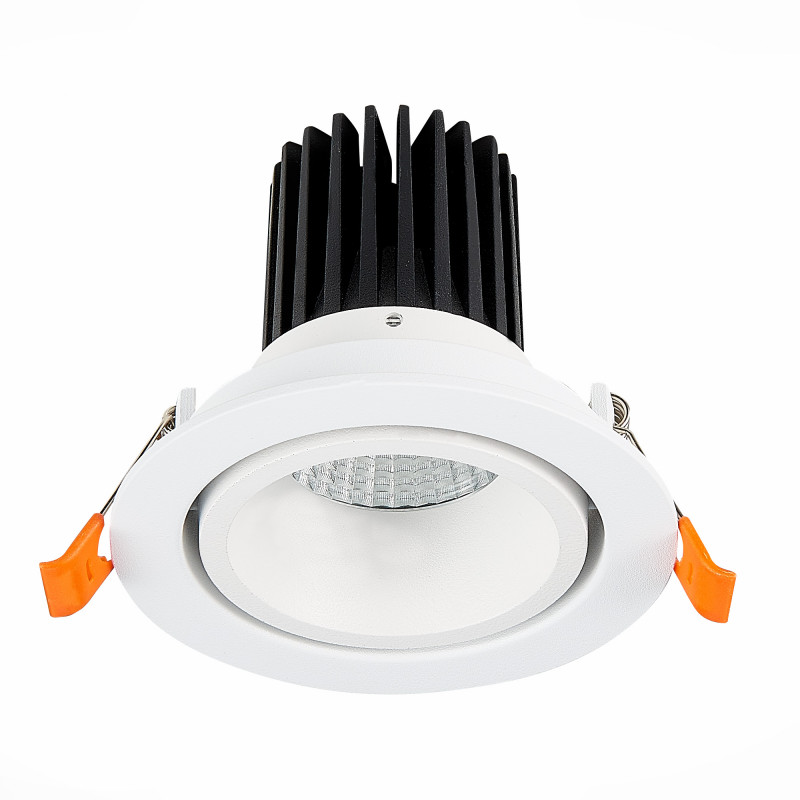 Встраиваемый светильник 10 см, 10W 3000K ST LUCE Встраиваемые светильники ST705.538.10 Белый