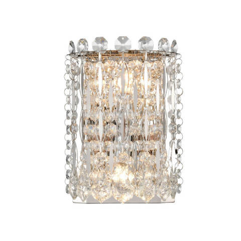 Бра 8*16*24 см, 2*G9 хром Vele Luce Marisa VL3113W02