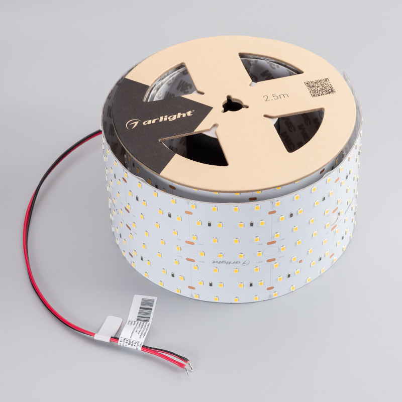 Лента S2-2500 24V Warm 3000K 85mm (2835, 560 LED/m, LUX) (Arlight, 40 Вт/м, IP20) 021211. Цена указана за 2,5 метров. Продается кратно 2,5 метрам.