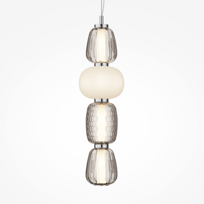 Подвесной светильник 17*17*378 см, LED, 32W, 3000К, Maytoni Pattern MOD267PL-L32CH3K хром