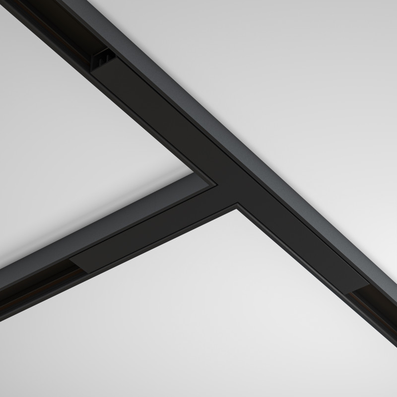 Коннектор 8*2*1,2 см, Maytoni Technical Magnetic track system Basity черный TRA172CT-11B черный