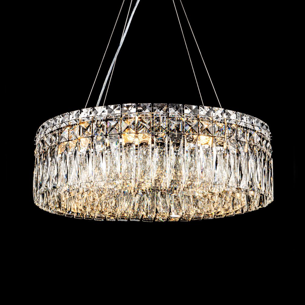 Подвесная люстра 60*126 см, Е14*8*40W, 18 м2 MODELUX ML.7084.600 CR хром