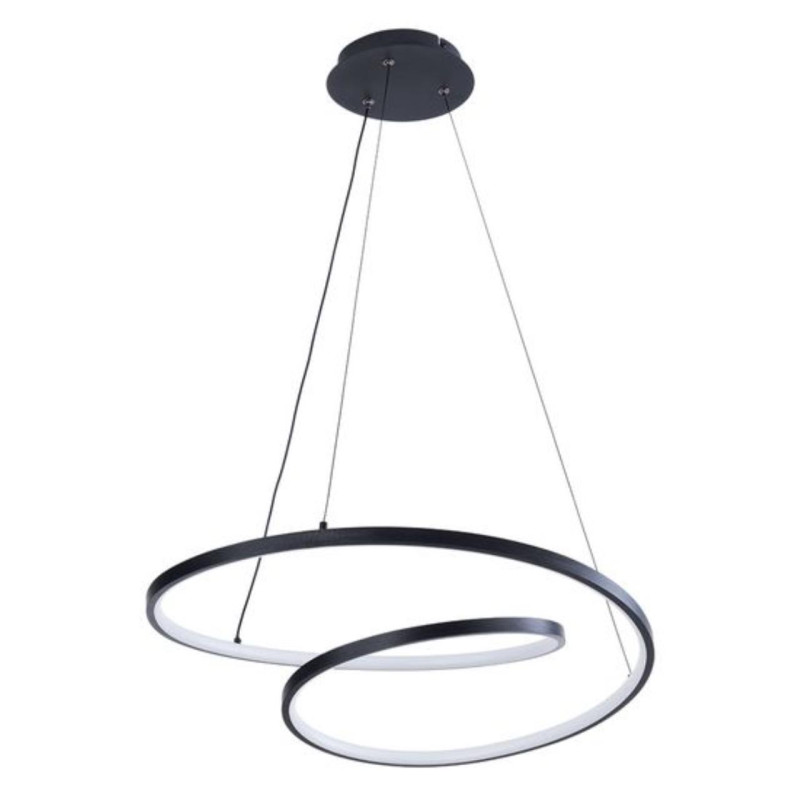 Подвесная люстра 54 см, 55W, 2700-6000K, Arte Lamp MILLO A3893SP-30BK, черный