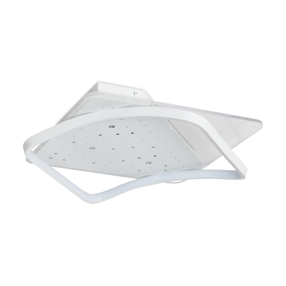 Светильник 54*54*-9 см, *LED*99W, Freya Страта / Strata FR6152CL-L99W, Белый