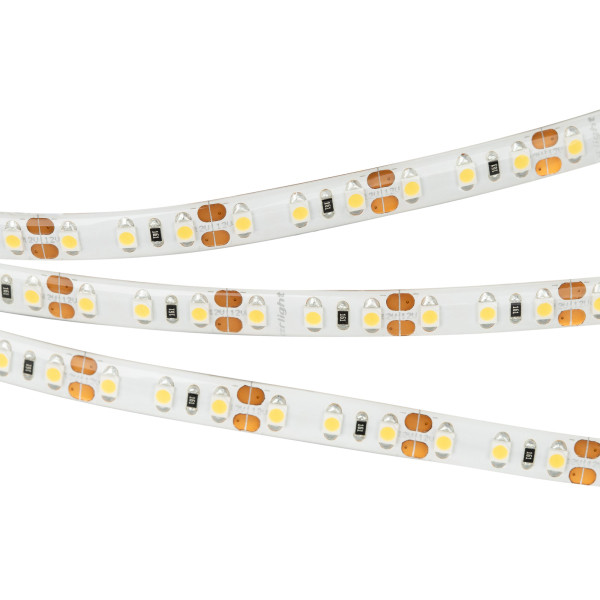 Светодиодная лента герметичная RTW-SE-A120-8mm 12V Warm3000 (9.6 W/m, IP65, 2835, 5m) (Arlight, -) 015730(3)