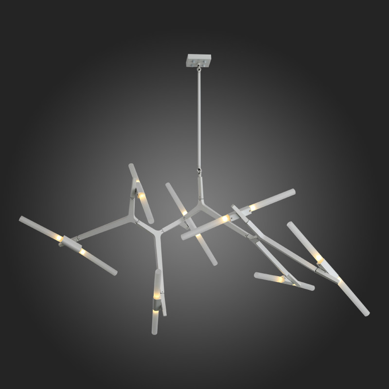 Подвесная люстра ST Luce Laconicita SL947.502.14, белый, диаметр 160см