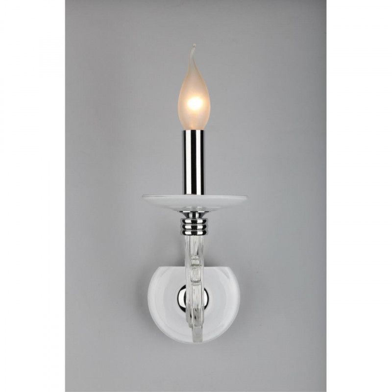 Бра 24*12*35 см, 1*E14, 40W, Aployt Estel APL.702.01.01, белый