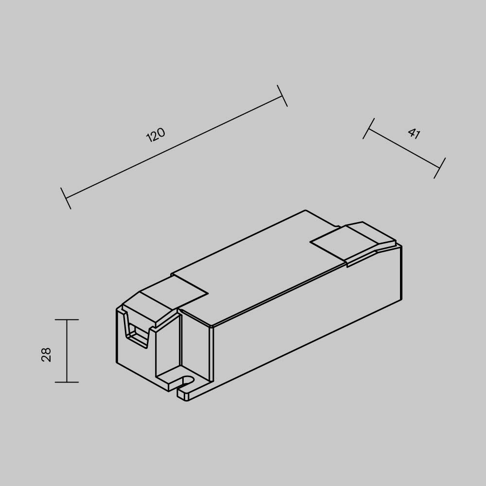Источник тока ZIGBEE 25Вт 250-700А Maytoni 771004