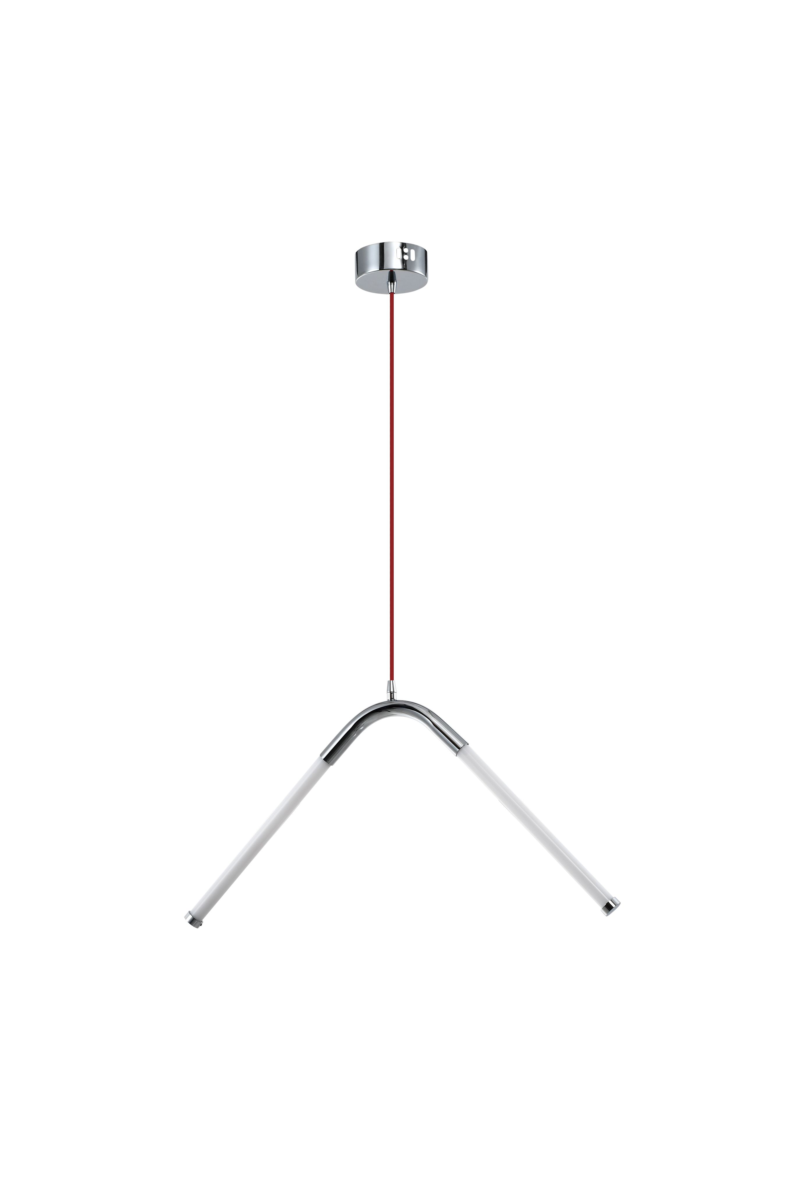 Светильник подвесной *32 см, LED 20W 4000K хром Zortes Fau ZRS.57786.01