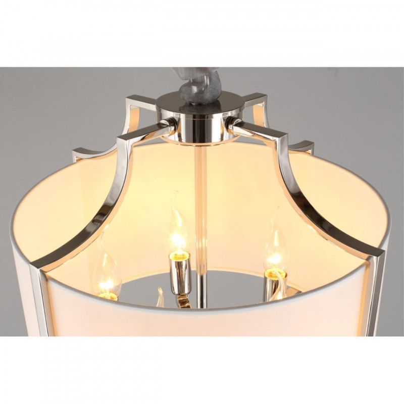 Подвесная люстра 43*70-150 см, 5*E14, 40W, Aployt Romilda APL.732.16.05, хром