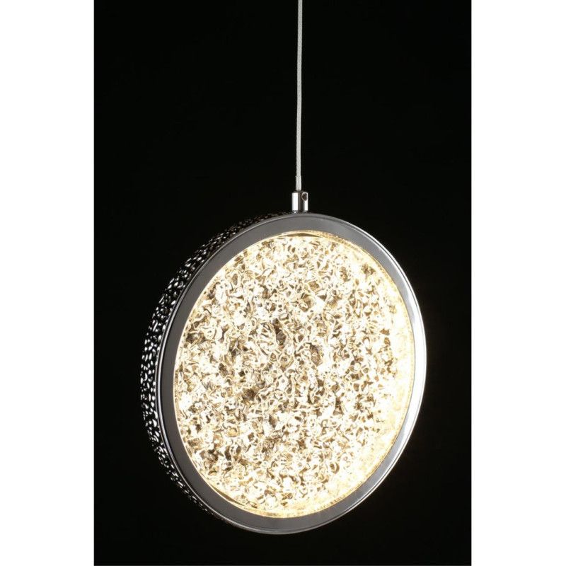 Подвесной светильник 20*50-150 см, 1*LED, 7W, K, Aployt Yulali APL.048.16.07, хром