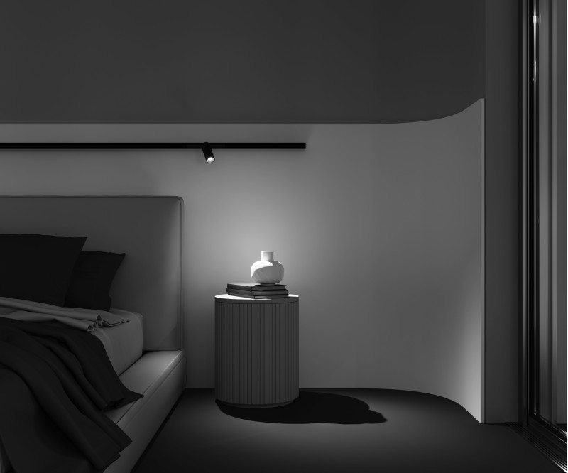 Трековый светильник 4,5*10*14,8 см, LED 5W 2700K 36° Maytoni Technical Focus LED Exility TR032-2-5W2.7K-M-B черный