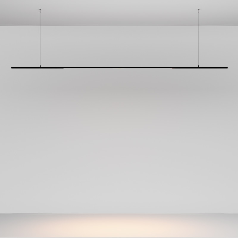 Трековый светильник 100*0,5*1 см, LED 8W 2700K Maytoni Technical Accessories for tracks Levity Flex TR186-1-8W2.7K-B черный