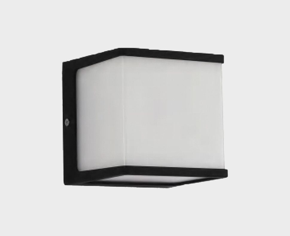 Уличный настенный светильник 11 см, 10W, 3000K, Italline IT3007B, темно-серый