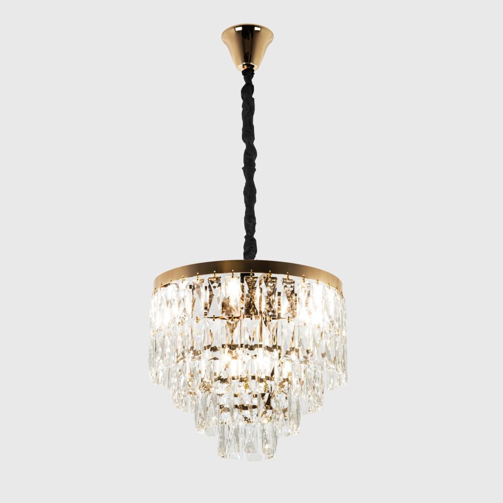 Подвесная люстра 37*37*110 см, Е14 6x40W, , Золото MODELUX ML.844.6 GD