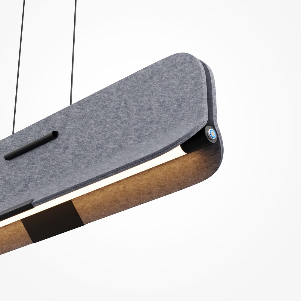 Подвесной светильник Maytoni MOD408PL-L12B3K 90*14*60-220 см, *LED*13W, 3000K, Maytoni Optimista MOD408PL-L12B3K, Черный