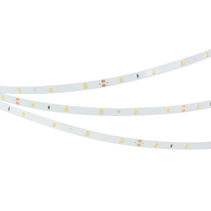 Лента RT-A30-8mm 24V Warm3000 (2.9 W/m, IP20, 2835, 5m), Arlight 024112(2). Цена указана за 5 метров. Продается кратно 5 метрам.
