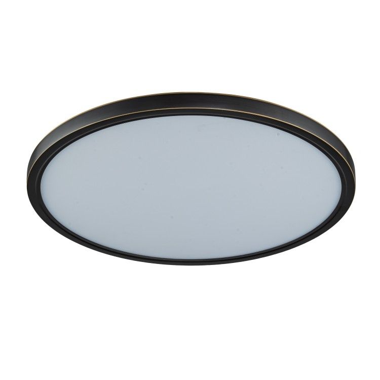 Светильник 50-2,5 см, 1*LED*48W, 3000K, Belfast Glenmore 8088-5H BL, Черный