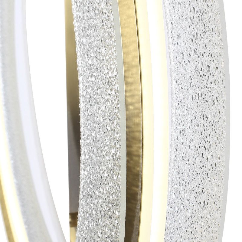Накладной светильник 60*11 см, 1*LED*40W, 4000K, ST-Luce  SL6245.212.01, золотой