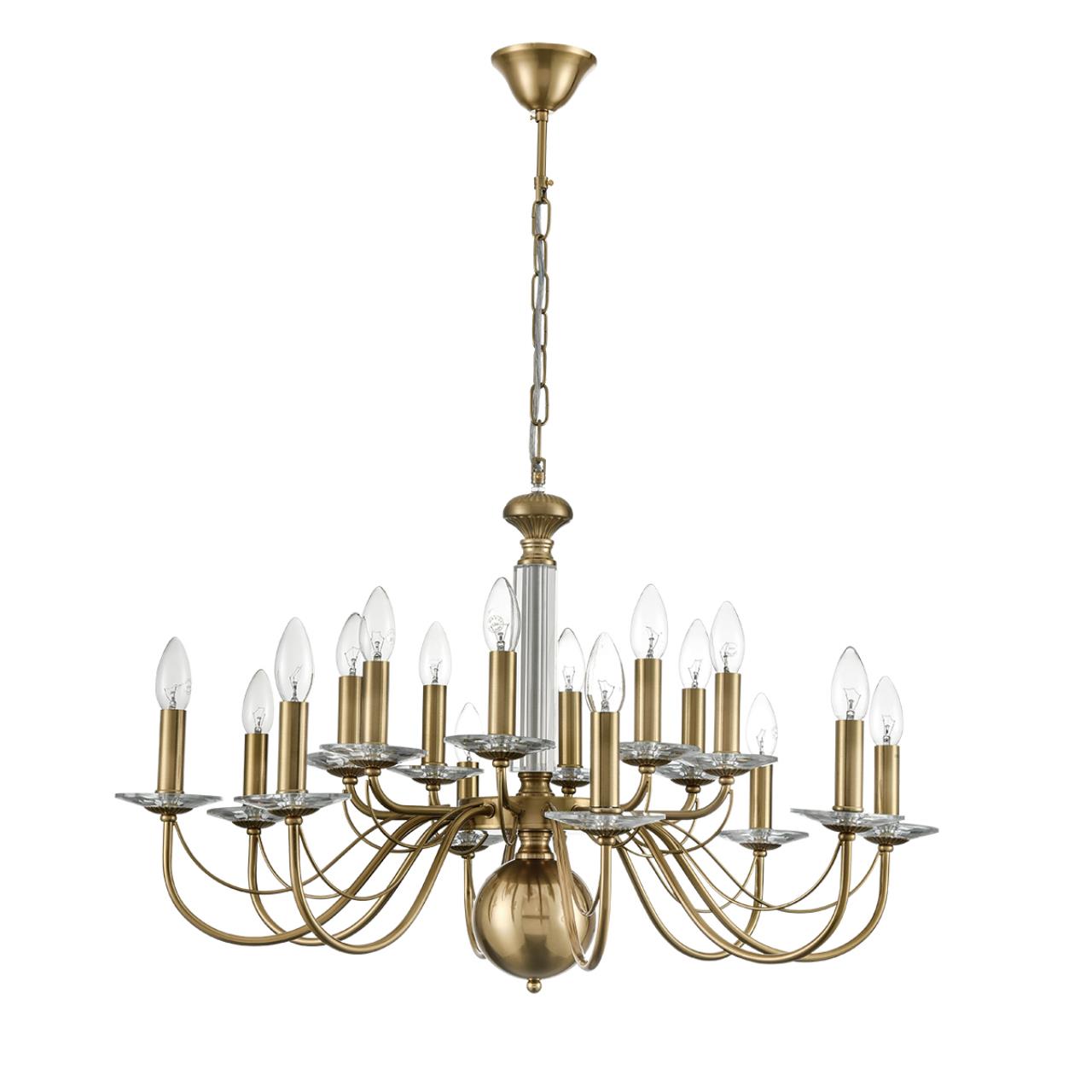 Люстра подвесная 80*95 см, 16*E14 Lumion Incanto 8033/16 медь