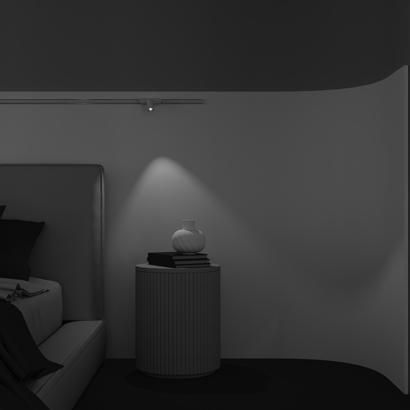 Трековый светильник 3,1*11,5*9,7 см, LED 5W, 4000К, Белый Maytoni Focus LED TR103-1-5W4K-M-W