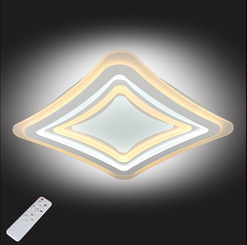 Светильник светодиодный Omnilux Fratta OML-05007-90, белый, диаметр 55см