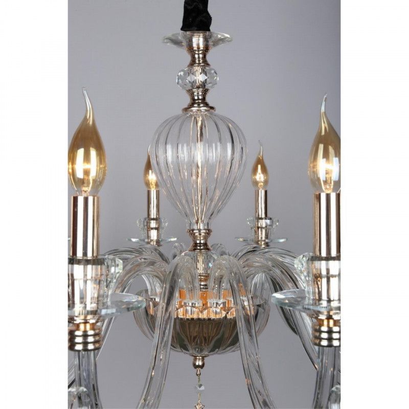 Подвесная люстра 90*80-145 см, 12*E14, 40W, Aployt Daniele APL.701.03.12, золотой