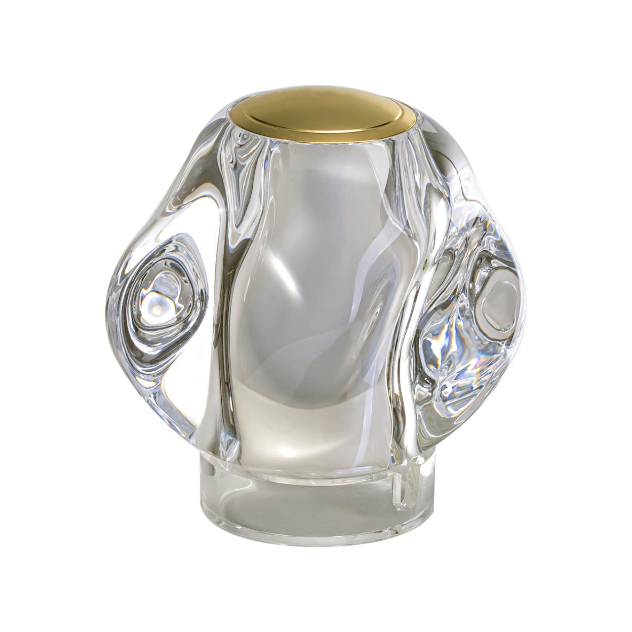 Настольная лампа 1*LED*2W, 4000К, 120lm Odeon Light Jemstone 5085/2TL, золотой