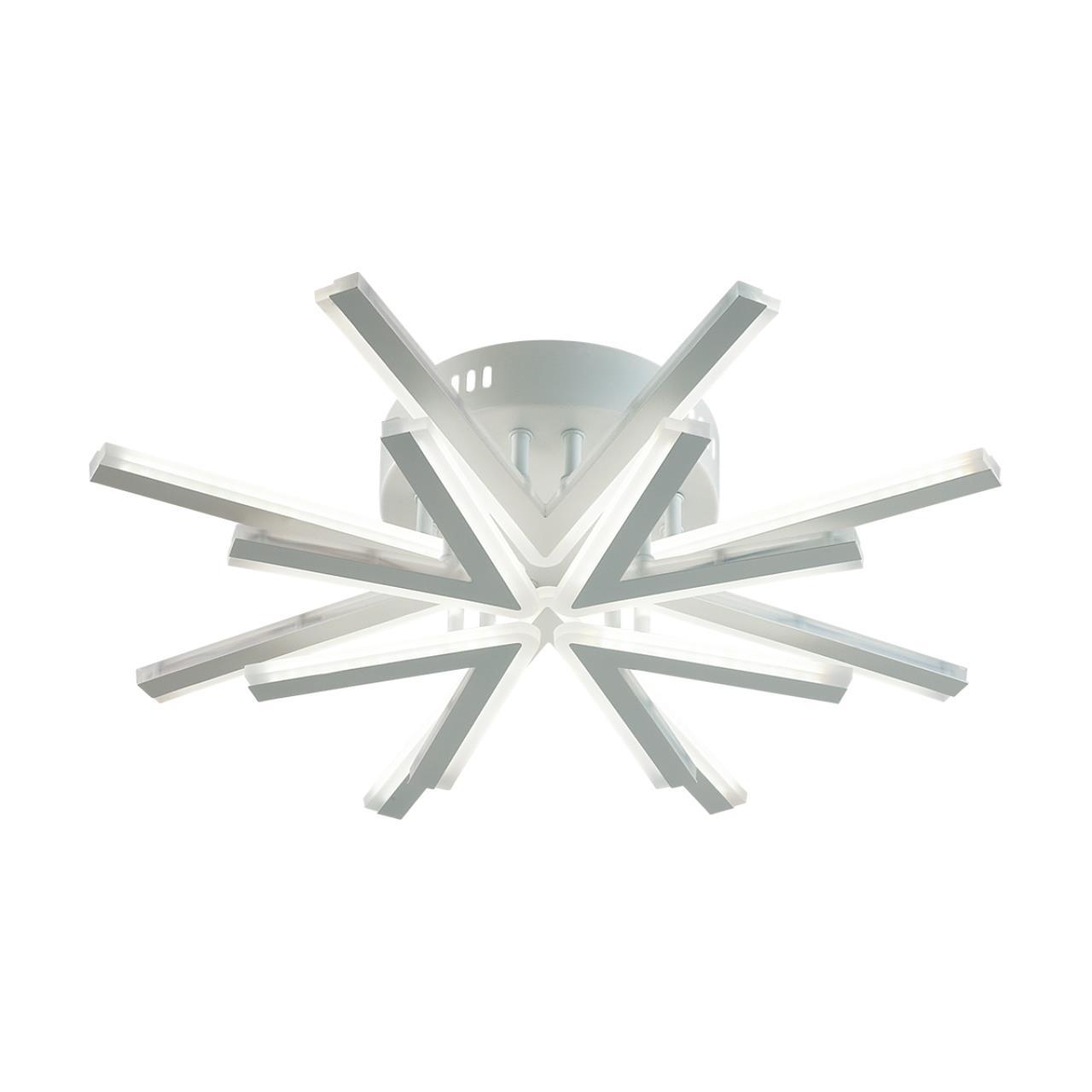 Потолочный светильник 53,5*12 см, 1 LED 65W 3000-4000-6000K Lumion Alberta 8029/65CL белый