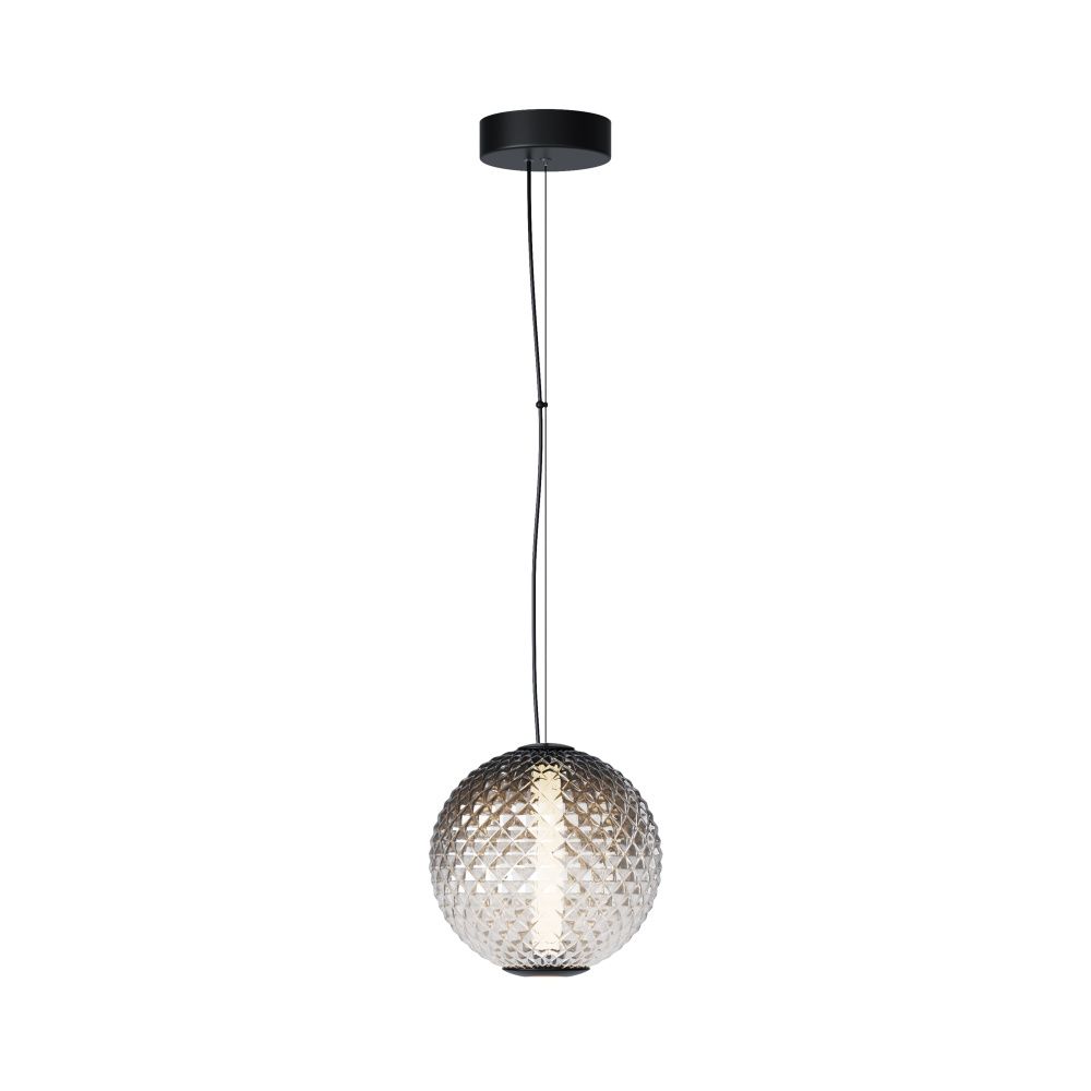 Подвесной светильник 24*39-329 см, *LED*12W, 3000K, Maytoni Bruma MOD397PL-L12B3K, Черный