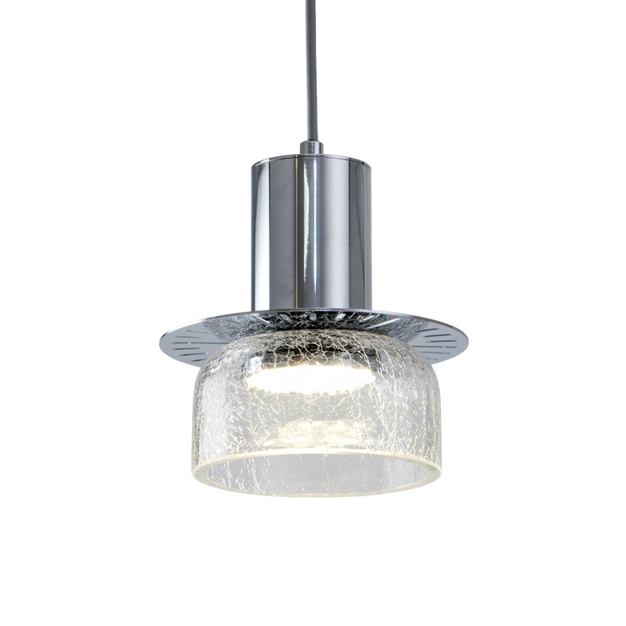 Подвесной светильник 12*75/117 см, LED 10W 3000-6500К MODESTYLE MS.1411.120 CR хром