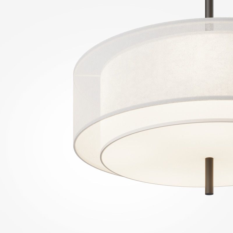 Подвесной светильник 50*50*346 см, 5*E27*60W, Maytoni Bergamo MOD613PL-05W1, черный