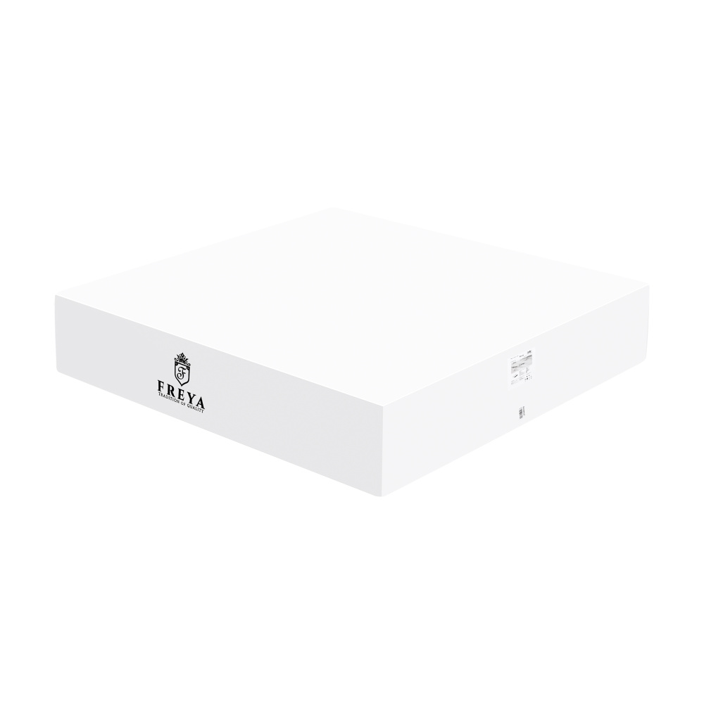 Потолочный светильник 50*50*-8 см, *LED*75W, K, Freya  FR6084CL-L82B, Черный