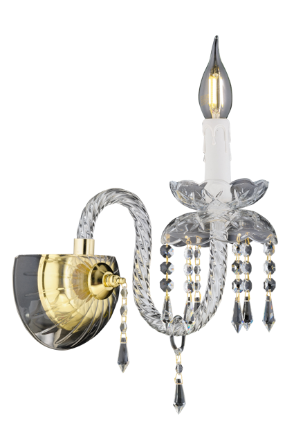 Бра L270 x W150 x H300, мм, 1*40W, GOLD (Золото) NewRgy B350/1-G GOLD
