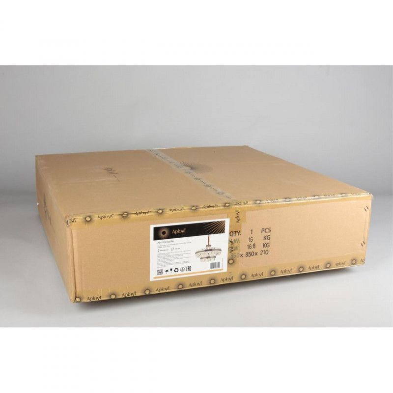 Каскадная люстра 75*80-160 см 158W, 5000K, Aployt Juda APL.032.03.158, золотой