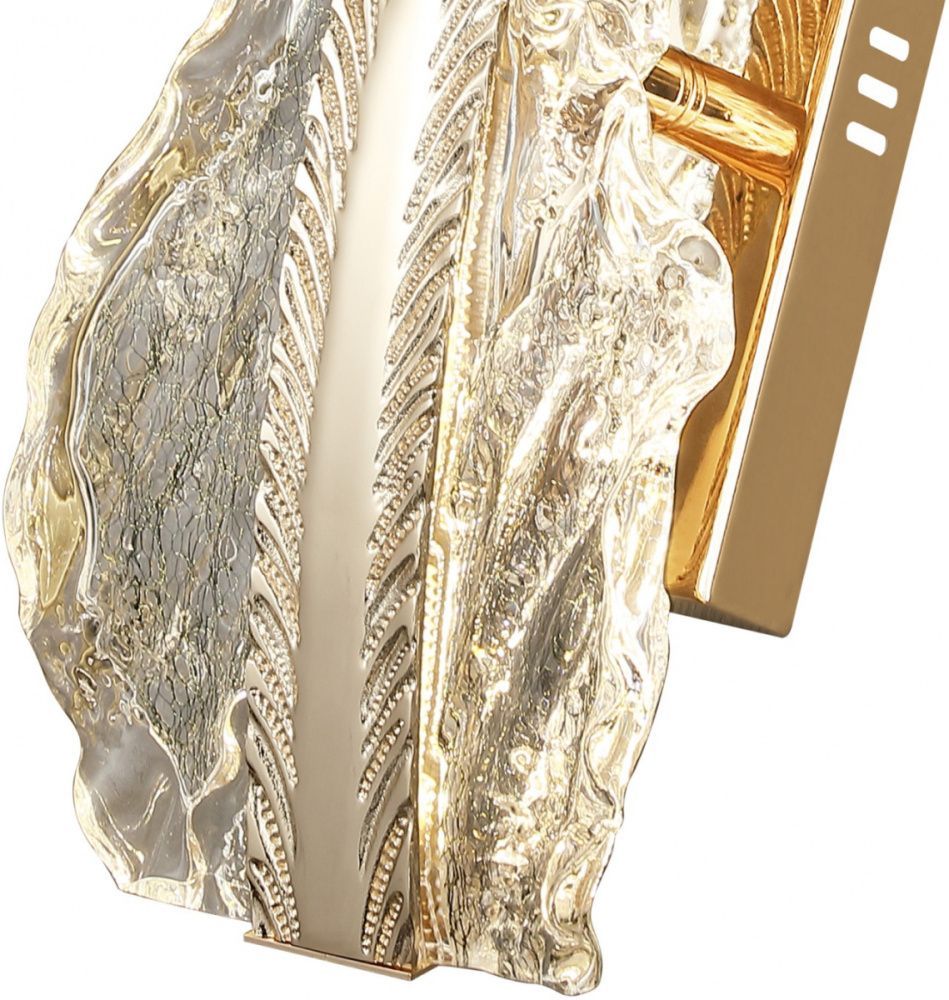 Светильник настенный 39 см, 30W, 3000K, Stilfort 4050/03/01W, золото