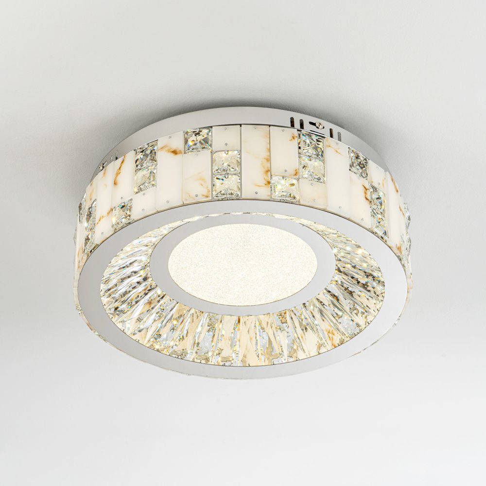 Светильник *40*13,1 см, LED*41W, 3000-6000K, Modelux  ML.2400.400 CR, Хром