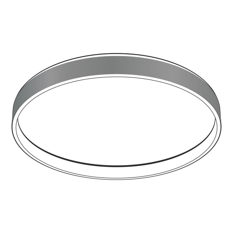 Светильник 50 см, 68W, 3000-5500K Citilux CL753453G ENZO Серый+Белый LED с пультом
