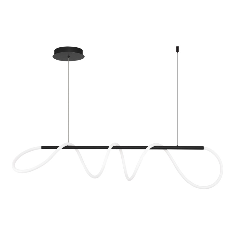Светильник подвесной 25*120 см, LED*1*45W, 3000K, St Luce Sagrato SL6102.403.45, Черный