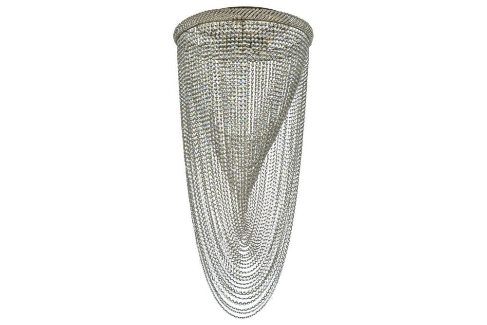 Люстра *60*110 см, 8*E27*60W, Dio D`arte Bari Nickel Bari E 1.2.60.104 N, Матовый никель