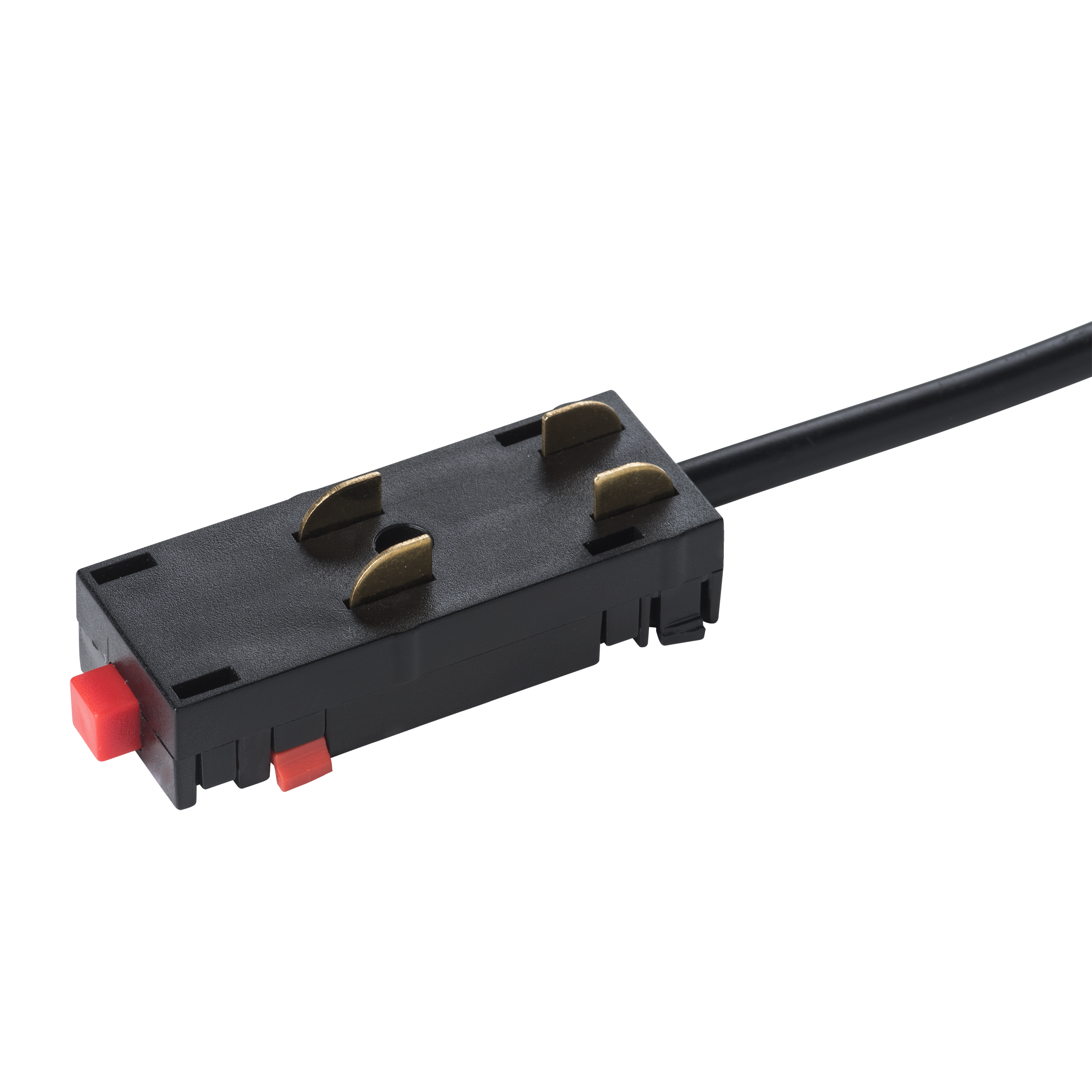 Питание боковое PRO 7*2,8 см, Матовый Черный Lightstar Barra 505117