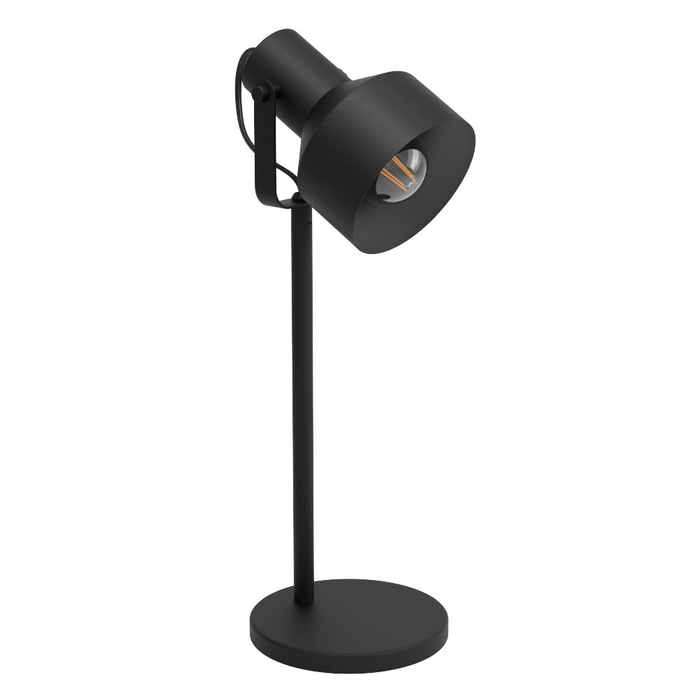Настольная лампа 16*12*49 см, 1*E27 черный  Eglo PROMO  Casibare 99554